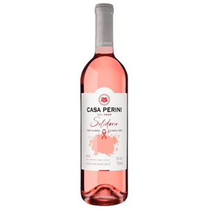 Vinho Nacional Rosé Solidário Casa Perini 750ml