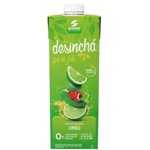 Chá Mate Sabor Limão Sem Açúcar Desinchá 1L