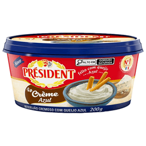 Requeijão Cremoso com Queijo Azul Président 200g