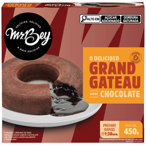 Grand Gateau de Chocolate Mr. Bey 450g