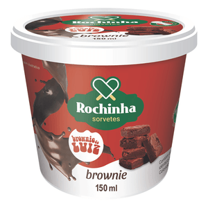 Sorvete de Brownie Rochinha & Brownie do Luiz 150ml