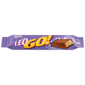 Chocolate ao Leite com Biscoito Wafer Leo Go! Milka 48g