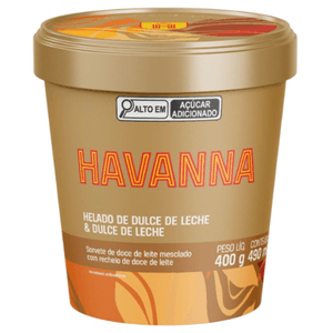 Sorvete Doce de Leite Havanna 490ml