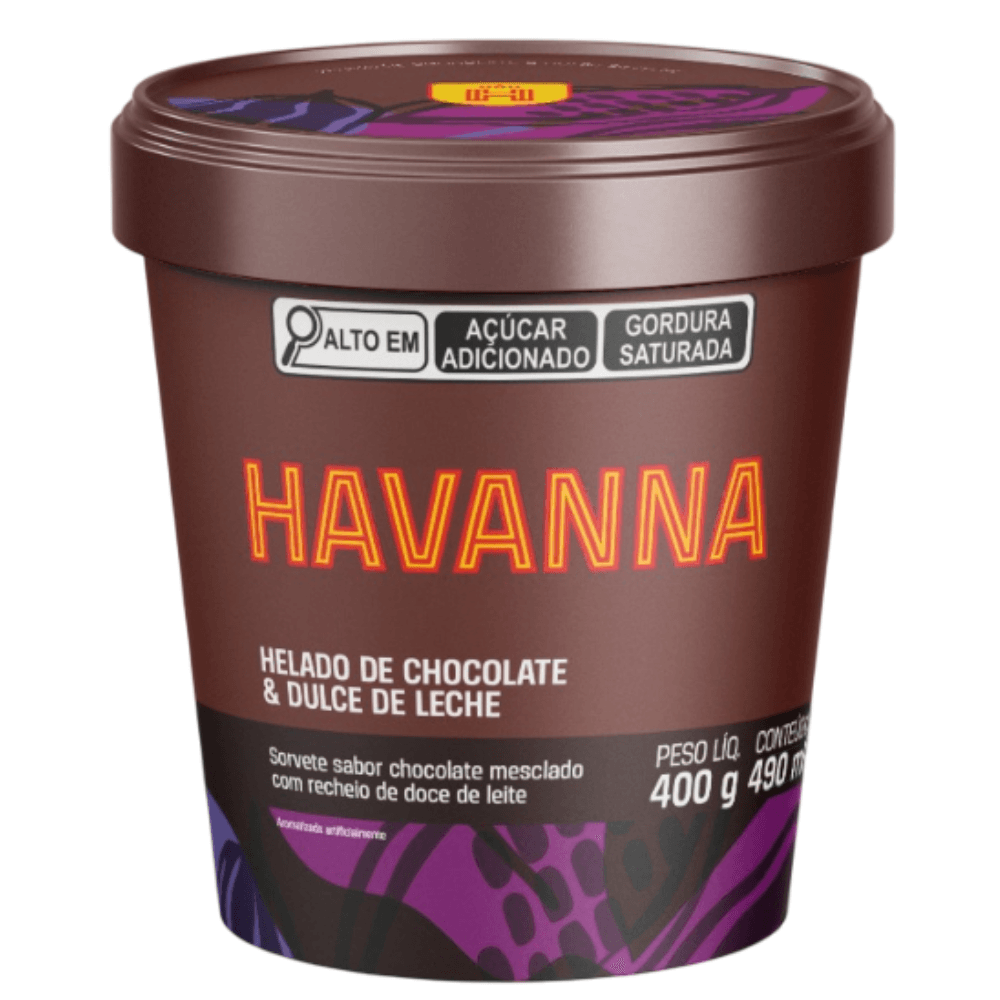 Sorvete Havanna Chocolate 490ml