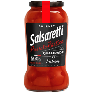 Passata Rústica Vidro Salsaretti 500g