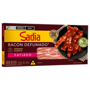 Bacon Defumado em Fatias Sadia Na Receita 250g