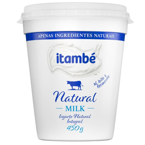 Iogurte Integral Natural Milk Itambé 450g