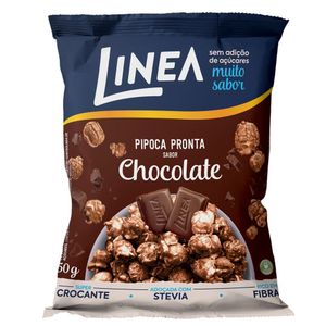 Pipoca Pronta de Chocolate Sem Adição de Açúcar Linea 50g