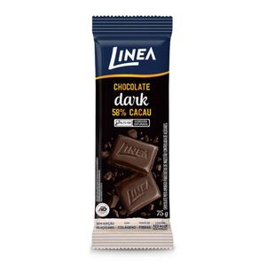 Chocolate Dark 50% Cacau Sem Adição de Açúcar Linea 75g