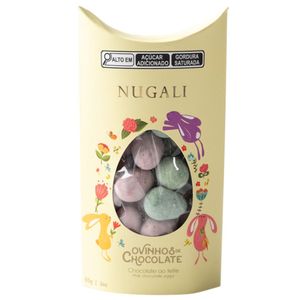 Ovinhos de Chocolate ao Leite Decorados Sortidos Nugali 85g