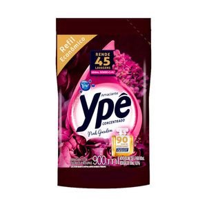 Amaciante Concentrado Pink Garden Ypê Refil 900ml