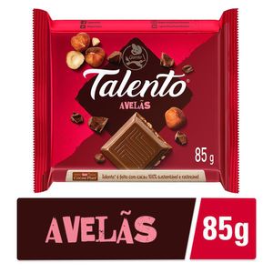 Chocolate Avelã Talento Garoto 85g