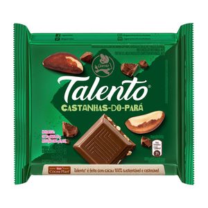 Chocolate Talento Castanha-do-Pará Garoto 85g