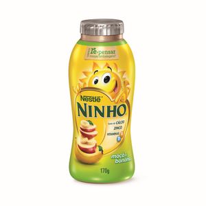 Iogurte Ninho Soleil Maçã e Banana 170g