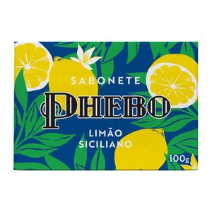 Sabonete em Barra Limão Siciliano Phebo Mediterrâneo 100g