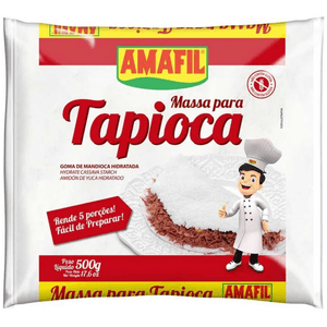 Goma de Mandioca para Tapioca Sem Glúten Amafil 500g
