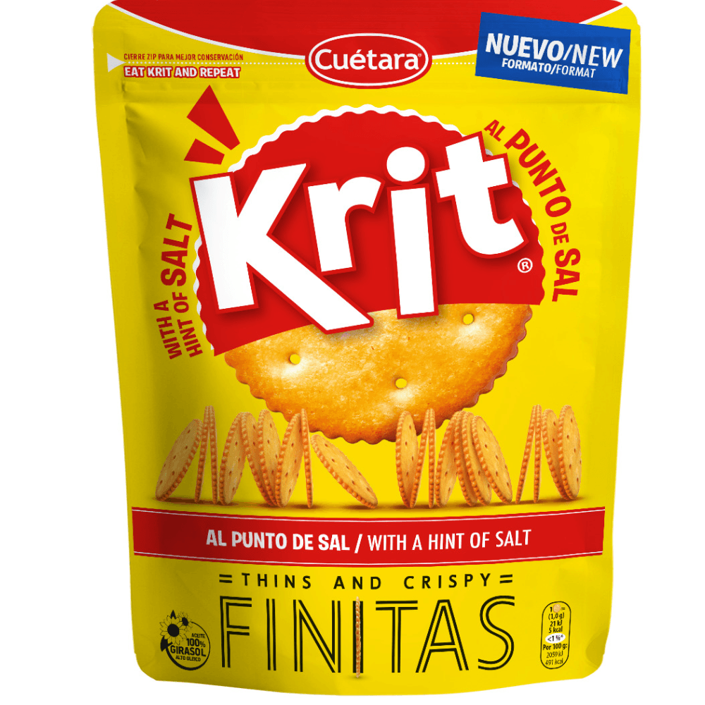 Biscoito Salgado Krit Cuétara 150g