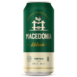 Cerveja Triplo Malte Kolsch Macedônia Lata 473ml