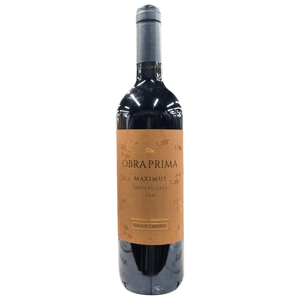 Vinho Argentino Tinto Gran Reserva Maximus Obra Prima 750ml