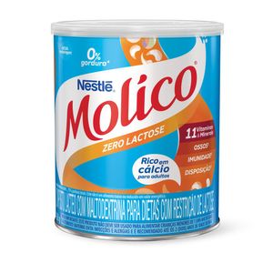 Leite em pó Zero Lactose Molico Lata 260g