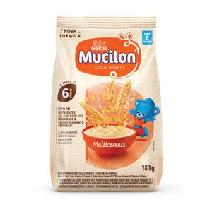 Cereal Infantil Multicereais Mucilon 180g