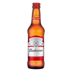 Cerveja American Lager Budweiser Long Neck 330ml