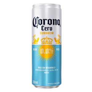 Cerveja Zero Álcool Sunbrew Corona Cero Lata 350ml