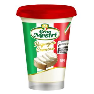 Requeijão Cremoso Tradicional Gran Mestri 180g