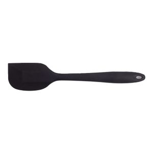 Espátula Reta de Silicone Cor Preta Mozcada 28cm