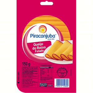 Queijo do Reino Fatiado Piracanjuba 150g
