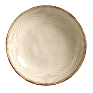Prato Fundo Bio Raio Cor Off-White Porto Brasil 22,5cm