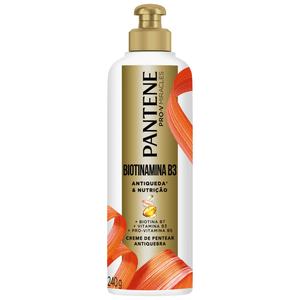 Creme para Pentear Antiqueda & Nutrição Biotinamina B3 Pantene 240g