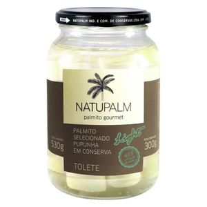 Palmito Pupunha Gourmet Tolete Light Natupalm 300g