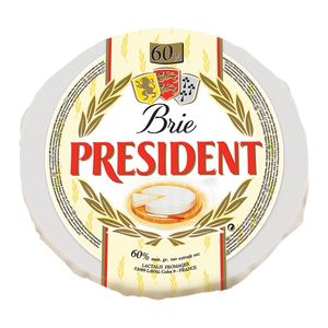 Queijo Brie 60% Fracionado Président Kg