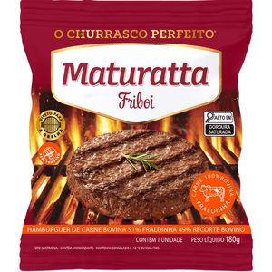 Hambúrguer de Fraldinha Maturatta Friboi 180g