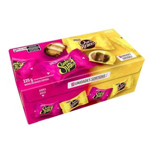 Caixa Sonho de Valsa e Ouro Branco Sortidos Lacta 220g