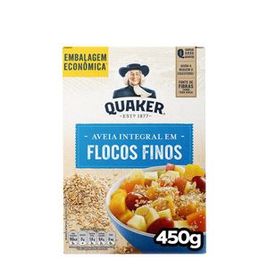 Aveia Flocos Finos Quaker 450g