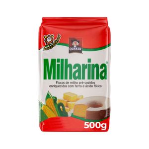 Flocos De Milho Pré-Cozido Quaker Milharina 500g