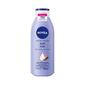 Loção Deo-Hidratante Soft Milk Nivea 200ml