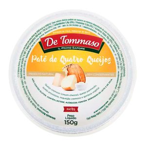 Patê de Quatro Queijos De Tommaso 150g