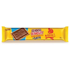 Biscoito com Chocolate ao Leite Choco Biscuit Garoto 78g