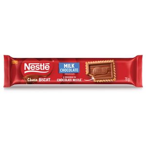 Biscoito com Chocolate ao Leite Choco Biscuit Nestlé 78g