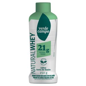 Iogurte Natural Whey Torta de Limão 21g de Proteínas Verde Campo 250g