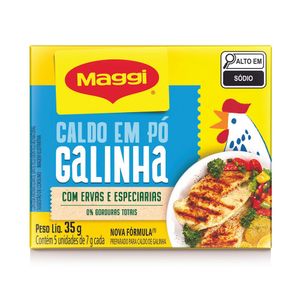 Caldo em Pó de Galinha Maggi 35g
