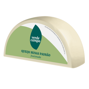 Queijo Minas Padrão Tradicional Fracionado Verde Campo Kg