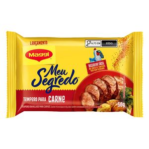 Tempero Granulado para Carne Meu Segredo Maggi 50g