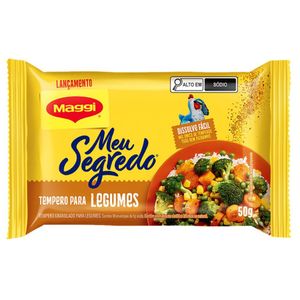 Tempero Granulado para Legumes Meu Segredo Maggi 50g