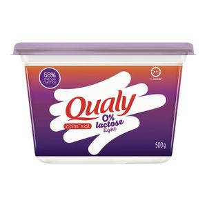 Margarina com Sal Zero Lactose Qualy 500g