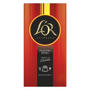 Cápsula de Café Passione Rossa L'or 52g com 10 Unidades