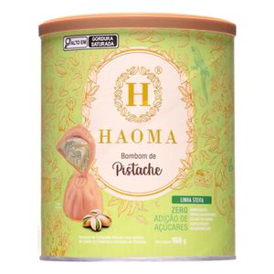 Bombom de Pistache Sem Adição de Açúcar Haoma 160g